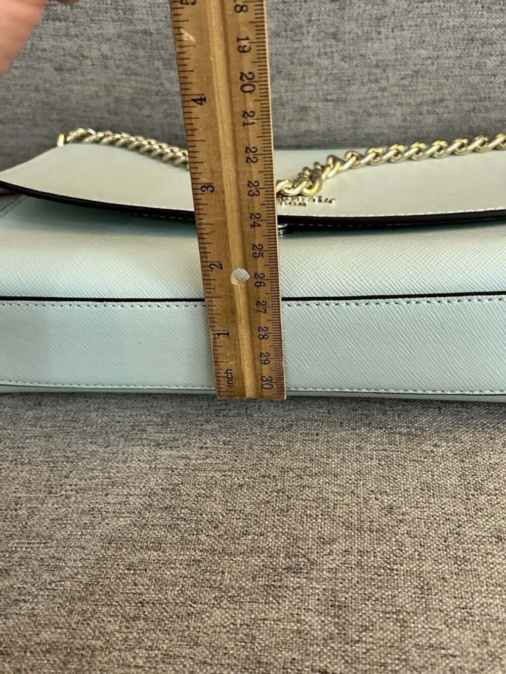 Kate Spade New York Carson Convertible Crossbody Clutch Bag - Aqua Blue - Picture 6 of 10